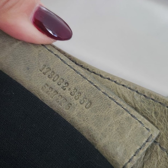 BNWT Balenciaga Giant 21 City Bag – Rare Vert D'eau w/ Rose Gold Hardware - Picture 14 of 16